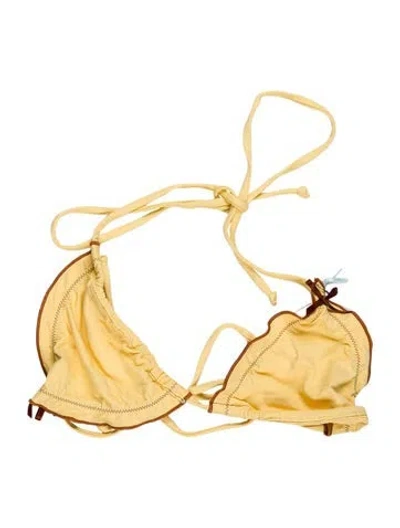 Pre-owned Frankies Bikinis Top W/ Tags In Multi