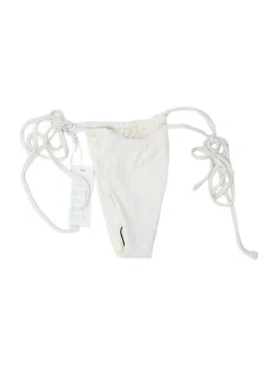 Pre-owned Frankies Bikinis Top W/ Tags In Neutrals