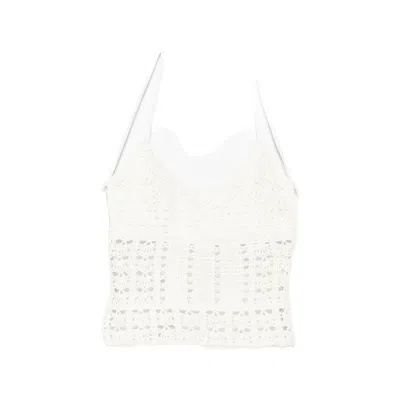 Frankies Bikinis Tops In White