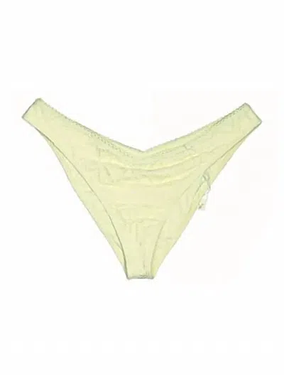 Frankies Bikinis Women's Anna Eyelet Bottom In Mint In Green