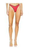 Frankies Bikinis X Bella Hadid Dove Bikini Bottom In Lovebug