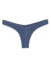 Frankies Bikinis X Bella Hadid Blue Bikini Bottom In Blue