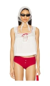 FRANKIES BIKINIS X BELLA HADID HEIRLOOM TOP
