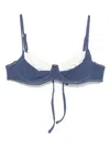 Frankies Bikinis X Bella Hadid Jolene Underwire Bikini Top In Blue