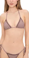 Frankies Bikinis X Bella Hadid Nick Top Dream Eyelet Gingham