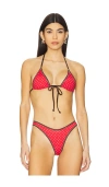 FRANKIES BIKINIS X BELLA HADID PARADISE BIKINI TOP