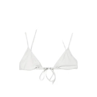 Frankies Bikinis X Jennie Mabel Bikini Top In White