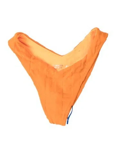 Pre-owned Frankies Bikinis X Naomi Osaka Bottoms In Orange