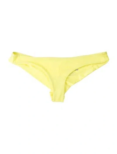 Pre-owned Frankies Bikinis X Naomi Osaka Bottoms In Yellow