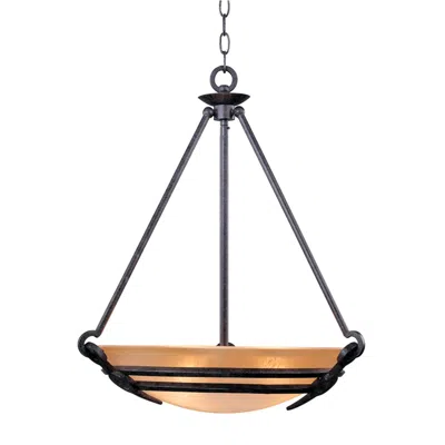 Franklin Iron Works California Mission 22 1/2" Wide Pendant Chandelier