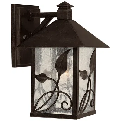 Franklin Iron Works Franklin Iron French Garden 10 1/2" High Bronze Outdoor Wall Light