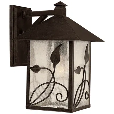 Franklin Iron Works Franklin Iron French Garden 12 1/2" High Bronze Outdoor Wall Light