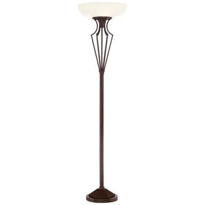 Franklin Iron Works Franklin Iron Volero 73" Light Blaster 4-light Torchiere Floor Lamp