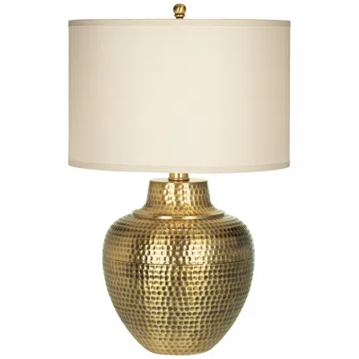 Franklin Iron Works Maison Loft 27" Hammered Metal Table Lamp