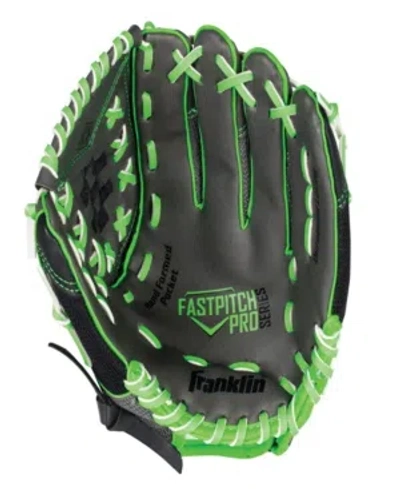 Franklin Sports 11.0" Mesh Pvc Windmill Series Left Handed Thrower Softball Glove In Gray Green