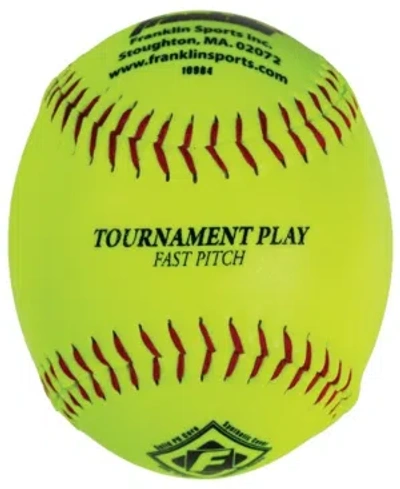 Franklin Sports 12" Fastpitch Softballs In Yellow