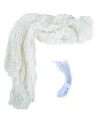 Franklin Sports 10' X 5' Replacement Soccer Goal Net & Straps In White