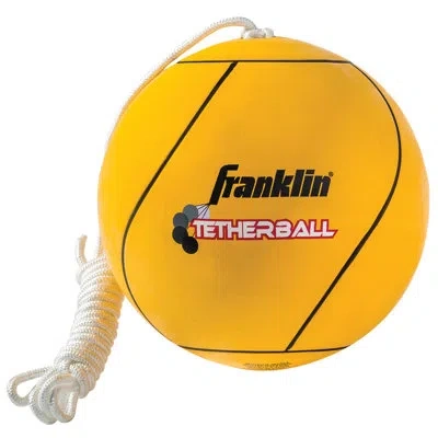 Franklin Sports 8.5" Rubber Tetherball In Yellow