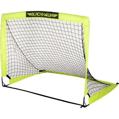 Franklin Sports Blackhawk Portable Soccer Goal Net In Black;yellow