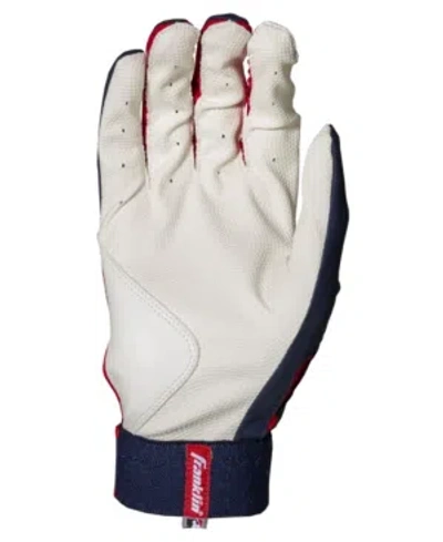 Franklin Sports Digitek Batting Glove In White Navy