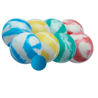Franklin Sports Family Soft Bocce & Bowling Set In Yellow