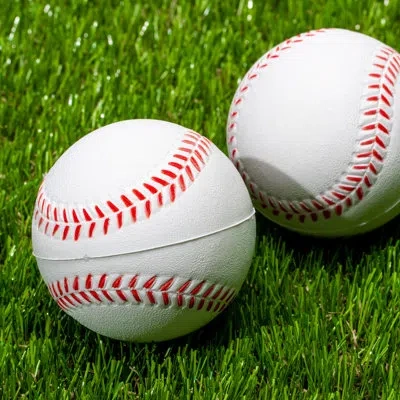 Franklin Sports Foam Replacement Balls (2 Pack) In White