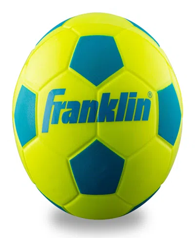 Franklin Sports Kids' Foam Soccer Ball In Yellow,blue