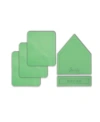Franklin Sports Glow In The Dark Rubber-tek Base Set In Green