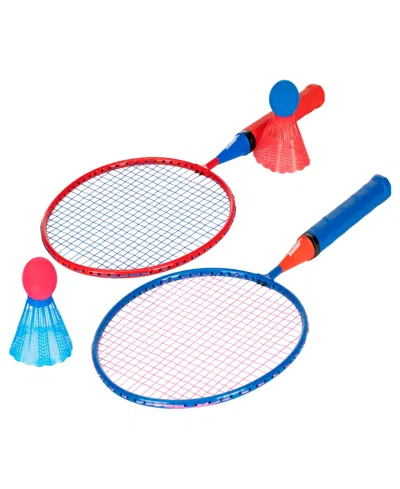 Franklin Sports Kids Jumbo Badminton Racket Set In Red | ModeSens