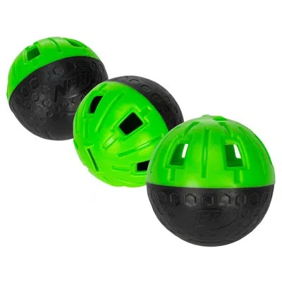 Franklin Sports Nerf Ultra Curve Baseballs - Throw Sliders, Fast, And Curve Balls With Ease - 3 Baseballs Included In Black;green