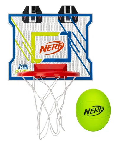 Franklin Sports Nerfoop Elite Mini Over The Door Basketball Hoop Set In Multi