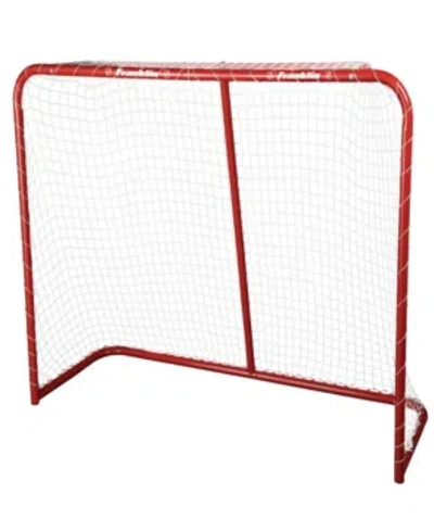 Franklin Sports Nhl 54" Steel Street Hockey Goal In Red