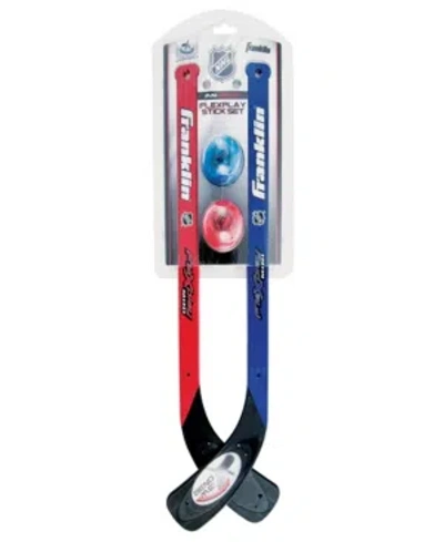 Franklin Sports Nhl Flexplay 2 - Player Stick Ball Set In Multi