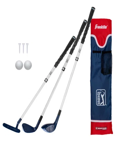 Franklin Sports Pga Tour Kids Plastic Golf Clubs Set In Multi