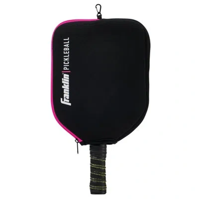Franklin Sports Pickleball-x Individual Paddle Cover-black/green In Black,pink
