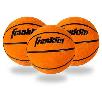 Franklin Sports Pro Hoops Replacement 5" Foam Balls - 3 Pack In Orange