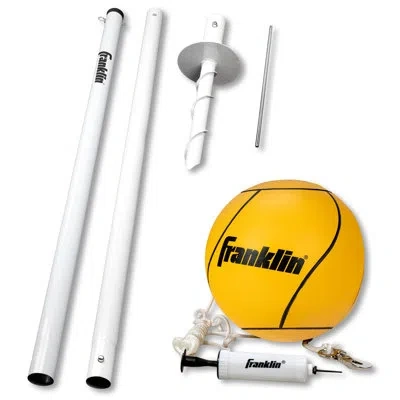 Franklin Sports Pro Tetherball Set In White;yellow