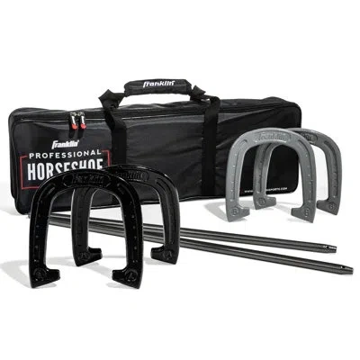 Franklin Sports Professional Horseshoe Set In Gray