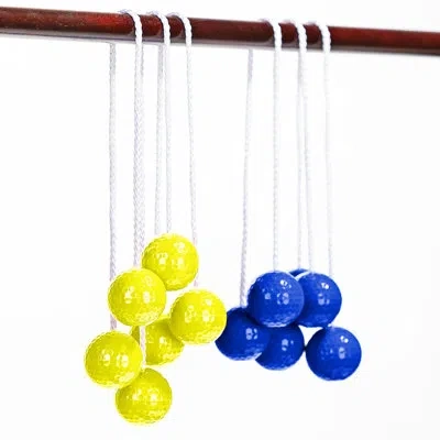 Franklin Sports Replacement Ladderball Bolas In Yellow,blue