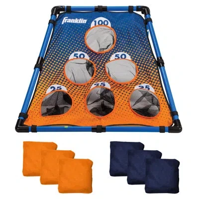 Franklin Sports Starter Bean Bag Toss Cornhole Board In Blue;orange