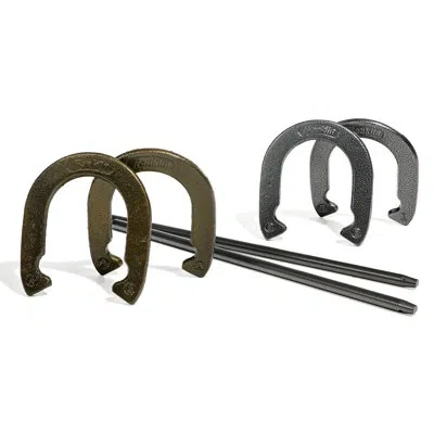 Franklin Sports Starter Horseshoe Set In Silver