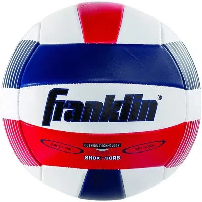 Franklin Sports Super Soft Spike Volleyball In White