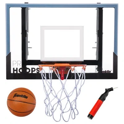 Franklin Sports Wall Mounted Basketball Arcade Game In Black