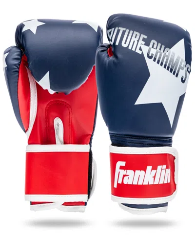 Franklin Sports Kids' Youth Boxing Gloves Set In Blue,red