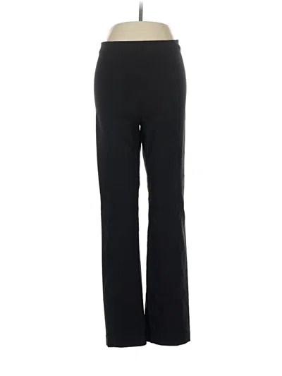 Pre-owned Franne Golde Active Pants In Black