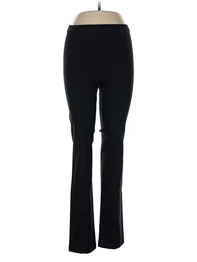 Pre-owned Franne Golde Active Pants In Black
