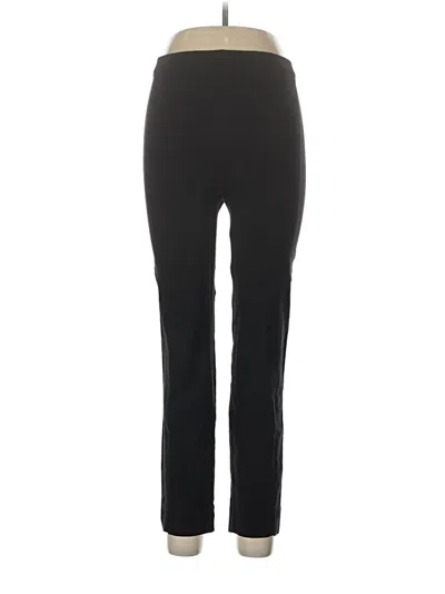 Pre-owned Franne Golde Active Pants In Black