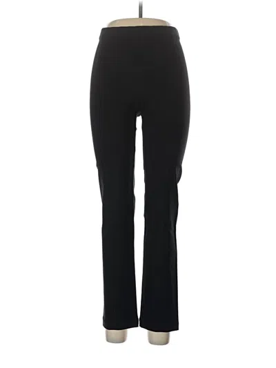 Pre-owned Franne Golde Active Pants In Black