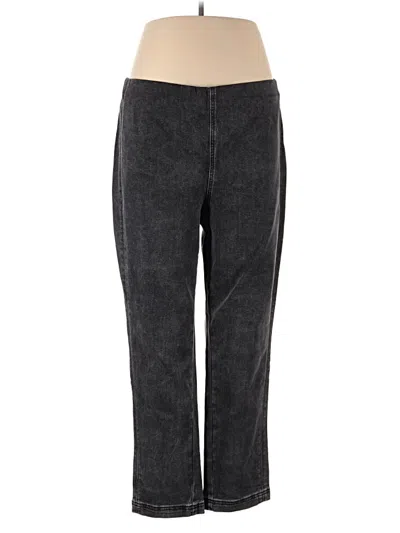 Pre-owned Franne Golde Casual Pants In Gray