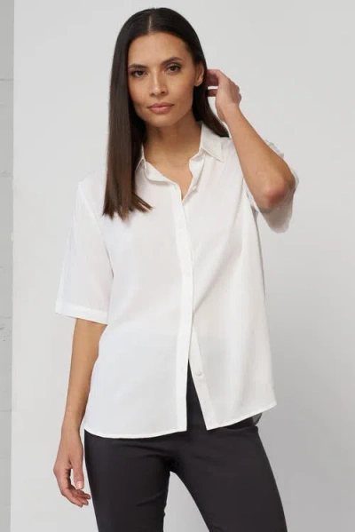 Franne Golde Easy Elbow-sleeve Lightweight Shirt